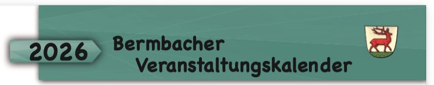 Bermbach feiert - Veranstaltungskalender 2026