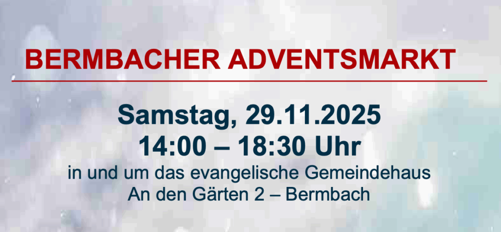 29.11.2025 - Bermbacher Adventsmarkt
