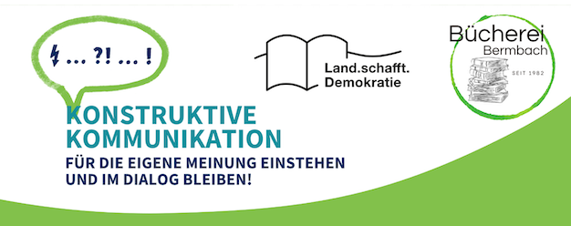 17.10.2026 - Veranstaltung der Bücherei "Argumentationstraining für Jugendliche"