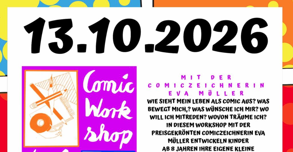 Comicworkshop für Kinder