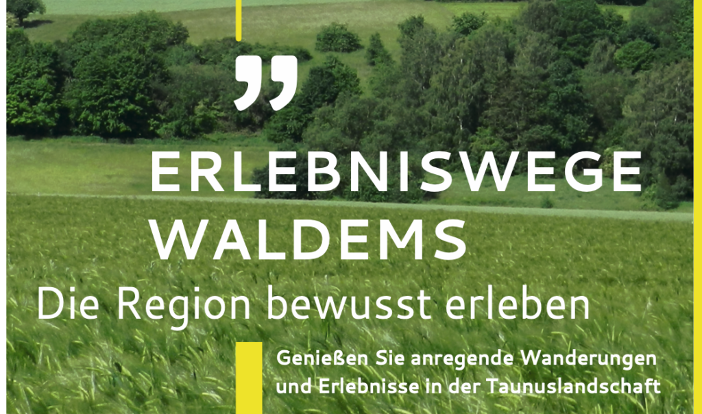 Broschüre zu Erlebniswegen Waldems
