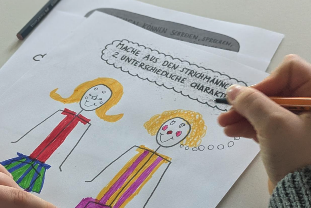 Comicworkshop der Bücherei Bermbach